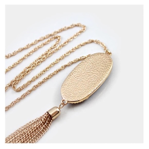 New! Bohemian Tassel Necklace - Picture 6 of 7